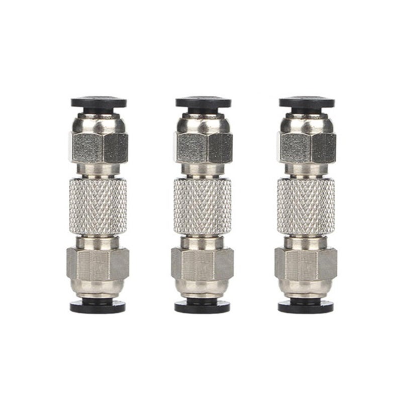3Pcs PTFE Pneumatic Connector Fitting Tube Coupler Straight For 3D Printer Accessories - Image 2