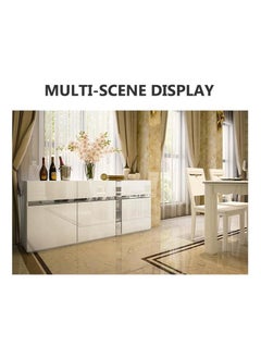 AWD Modern Sideboard Buffet Cabinet Home Organizer Storage, 3 Drawers and 3 Doors Side End Cabinet, Elegant Stable Durable Storage Cabinet Coffee Bar for Living Room Dining Room Kitchen Home Decor  - Image 5