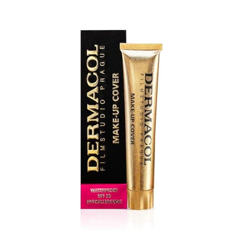 Dermacol Full Coverage Matte Foundation with SPF 30 Waterproof Foundation for Oily Skin Acne Under Eye Bags LongLasting Makeup 30g Shade 229 - Image 2