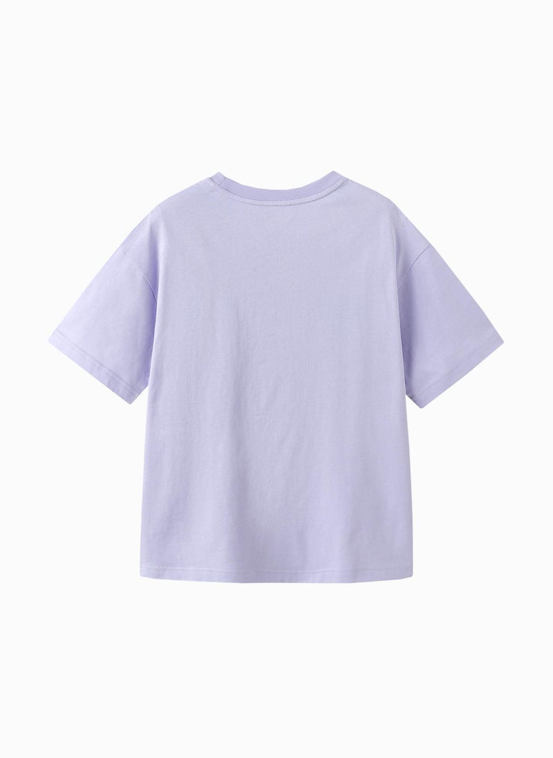 Balabala Kids Unisex Round neck short-sleeved T-shirt - Image 2