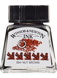 Winsor Newton Drawing Ink 441 Nut Brown 