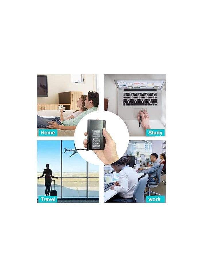 65W USB-C Laptop Charger for Dell Latitude 7420 5420 5430 5520 5530 7320 9430 XPS 13, Chromebook 3100, Inspiron 7300 - AC Power Adapter, Type-C, Black - Image 5