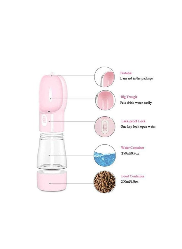 general Portable Pet Water & Food Dispenser - Leakproof, Bpa-Free Plastic Dog Travel Cup For Walks And Outdoor Activities - Image 2