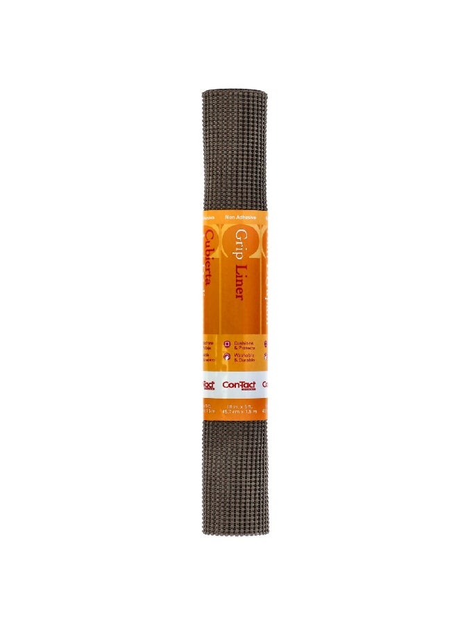 Con-Tact Brand Non-Adhesive Beaded Grip Premium Liner Chocolate 18 Inch x 5ft 05F-C7K1B-06 - Image 1
