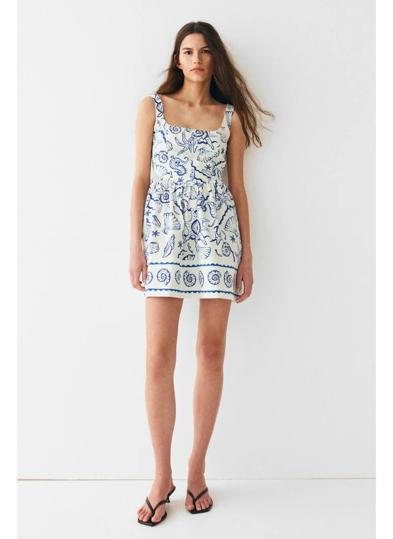 اتش اند ام Flared-skirt dress