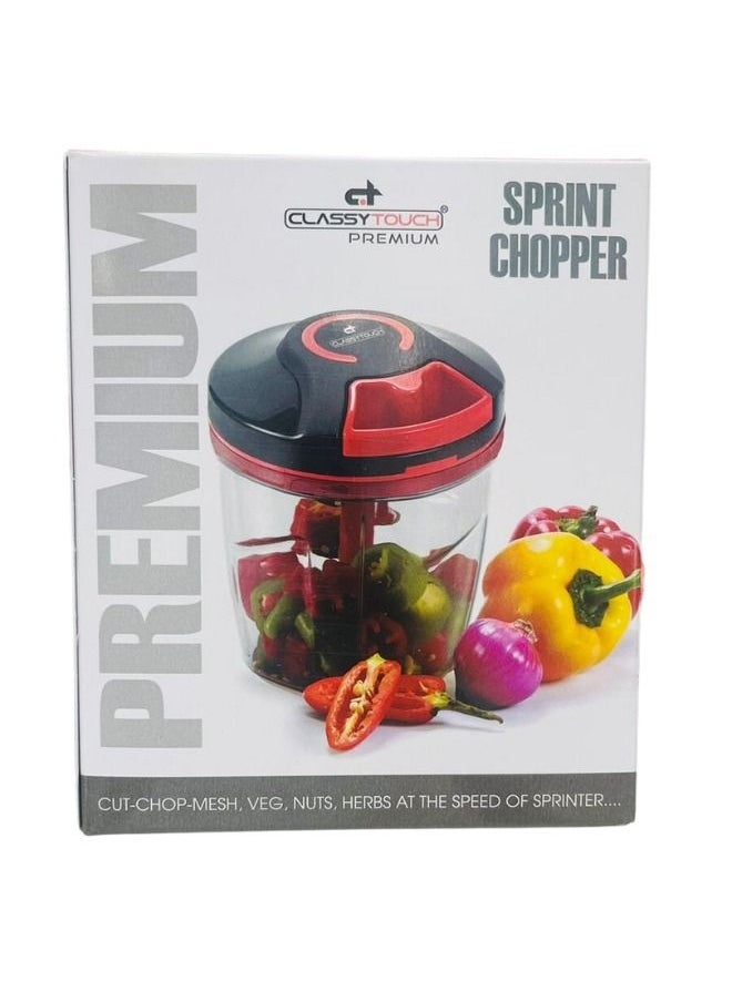 CLASSYTOUCH Classy Touch Premium CT-1498 Sprint Handy Mannual Chopper - Premium Grade with Lock-Unlock System - Cut, Chop, Mesh, and More - Buy Now in UAE  - Image 1