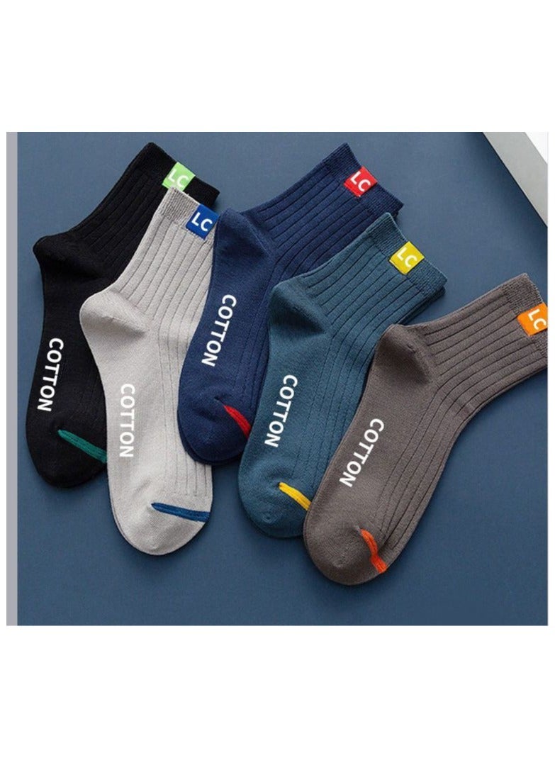 كوتون جوارب قطنية، جوارب مضادة للرائحة، جوارب رياضية، عبوة من 10 أزواج، جوارب - Image 3