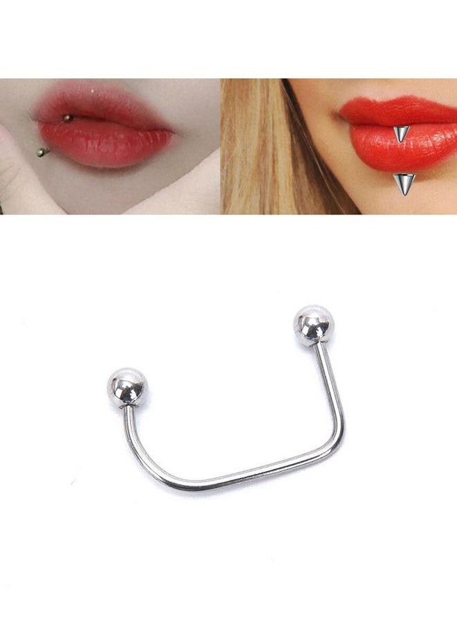Generic - Body piercing accessories Trendy lip hoop ring to decorate the lips - Image 1