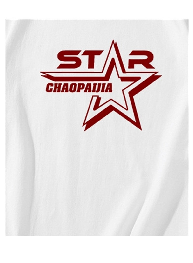 Men's summer fashion casual round cotton short -sleeved T -shirt - Image 4