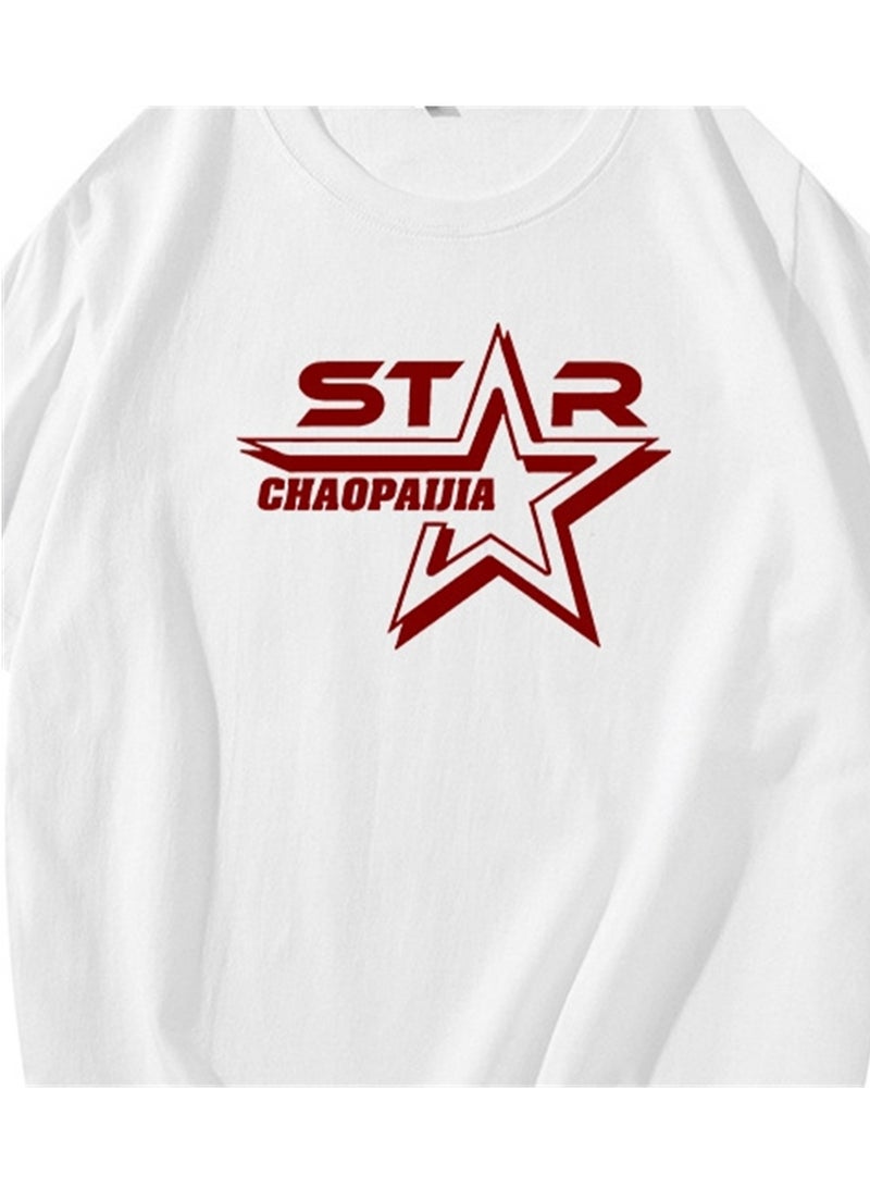 Men's summer fashion casual round cotton short -sleeved T -shirt - Image 3