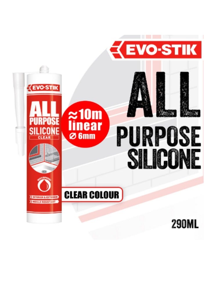 EVO-STIK All Purpose Silicone Sealant (Pack of 12) - Image 4