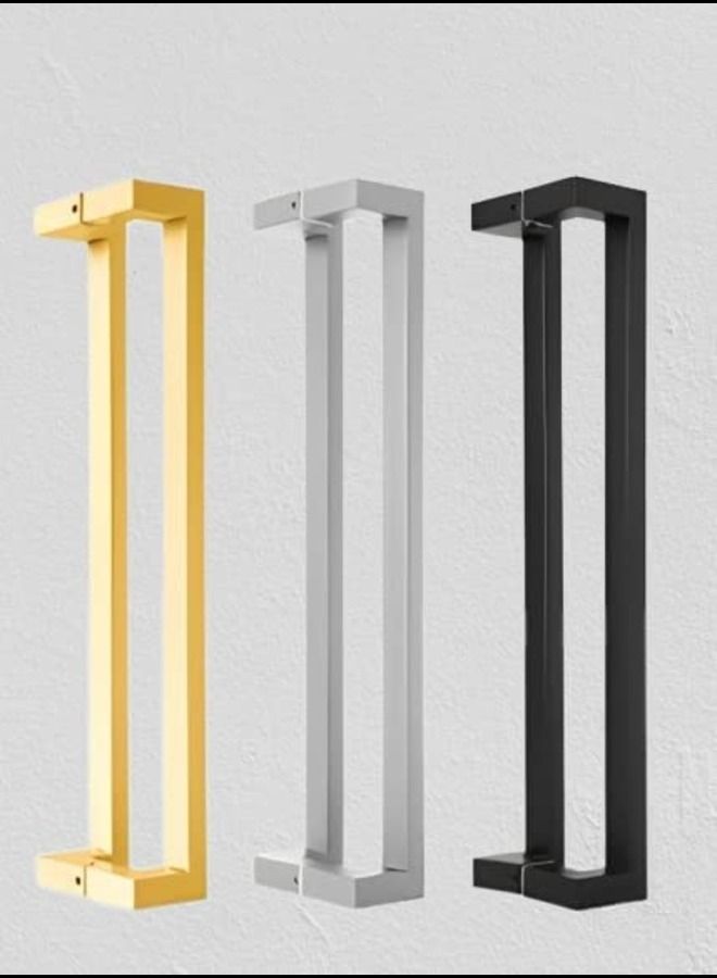 عباسلي مقبض سحب لباب زجاجي وباب خشبي مقبض باب منزلق سهل التركيب - Image 1