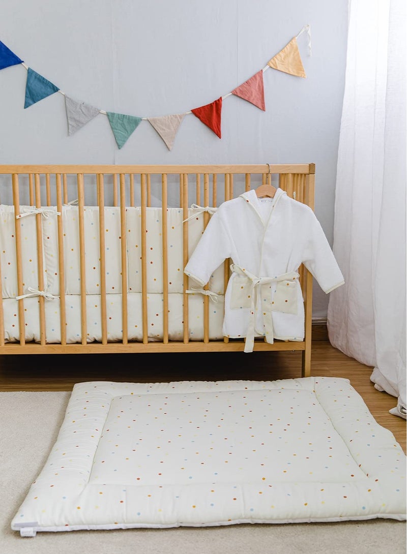 Gloop! Organic Bath Robe Colored Confetti 12-24m - Image 4