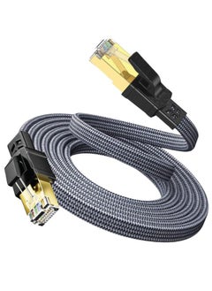 Twisted Mind High-Speed CAT8 Ethernet Cable 5M – Twisted Minds Flat Braided Network Cable  - Image 4