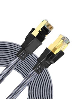 Twisted Mind High-Speed CAT8 Ethernet Cable 5M – Twisted Minds Flat Braided Network Cable  - Image 3