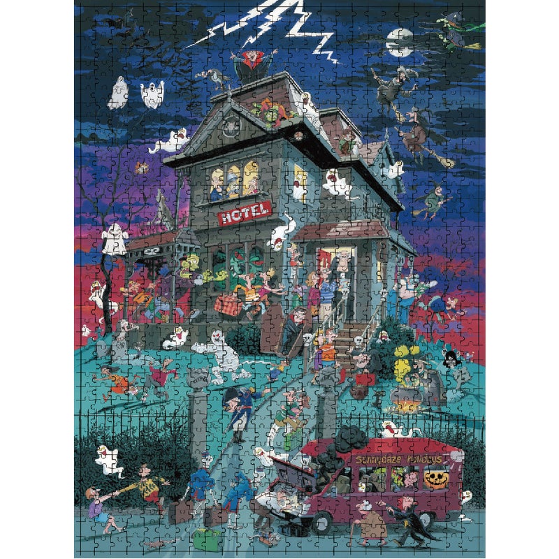 Wooden Adult 1000 Pieces Of Special-Shaped Puzzle Christmas Personality Educational Toys Source Manufacturers Strength - Image 5