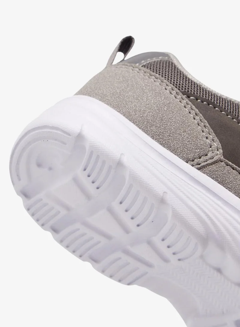 LBL by Shoexpress GREY Boys' Hook And Loop Sneakers for Men | Best Price UAE
