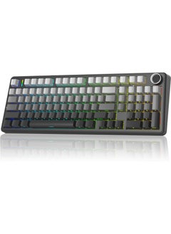 AULA F99 PRO Wireless Gaming Keyboard, Hot Swappable Custom Keyboard ,Pre-lubed Nimbus V3 Switch, 2.4GHz/Type-C/BT5.0 Mechanical Keyboard with 8000mAh Battery, RGB Backlit Gaming Keyboard  - Image 1