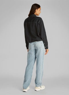 Calvin Klein Jeans Cropped Button Down Shirt  - Image 2