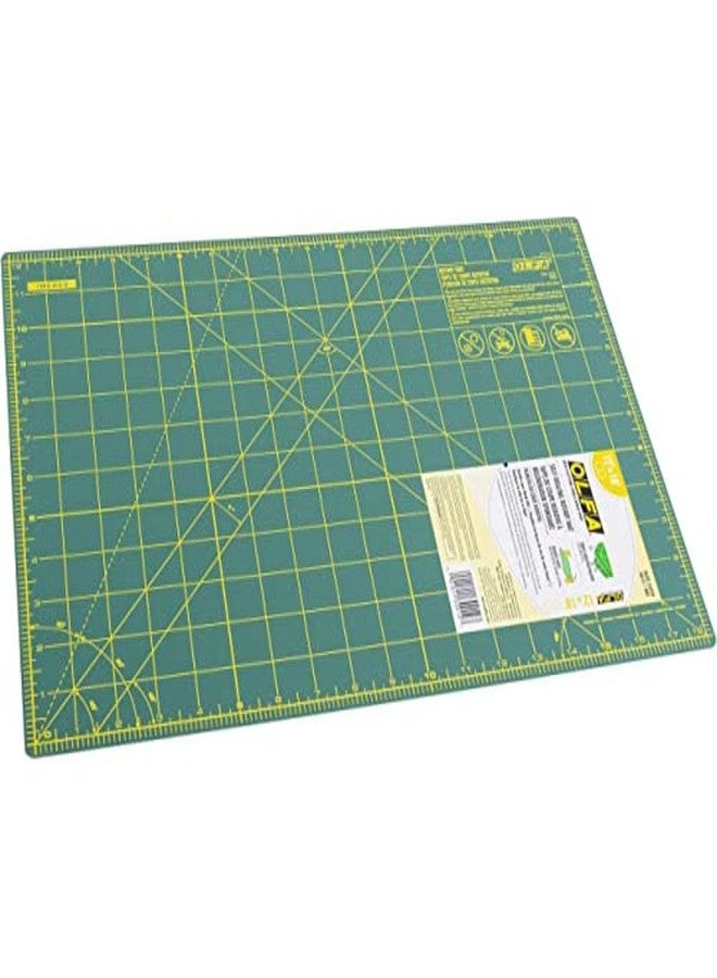 OLFA 6" x 8" Self Healing Rotary Cutting Mat (RM-6x8) - Double Sided 6x8 Inch Cutting Mat with Grid for Quilting, Sewing, Fabric, & Crafts, Designed for Use with Rotary Cutters (Green) - Image 3
