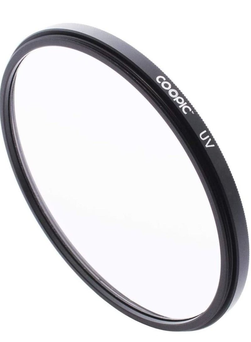 Coopic COOPIC 77mm UV Ultra-Violet Filter Lens Protector Compatible with Canon Nikon DSLR Cameras  - Image 1