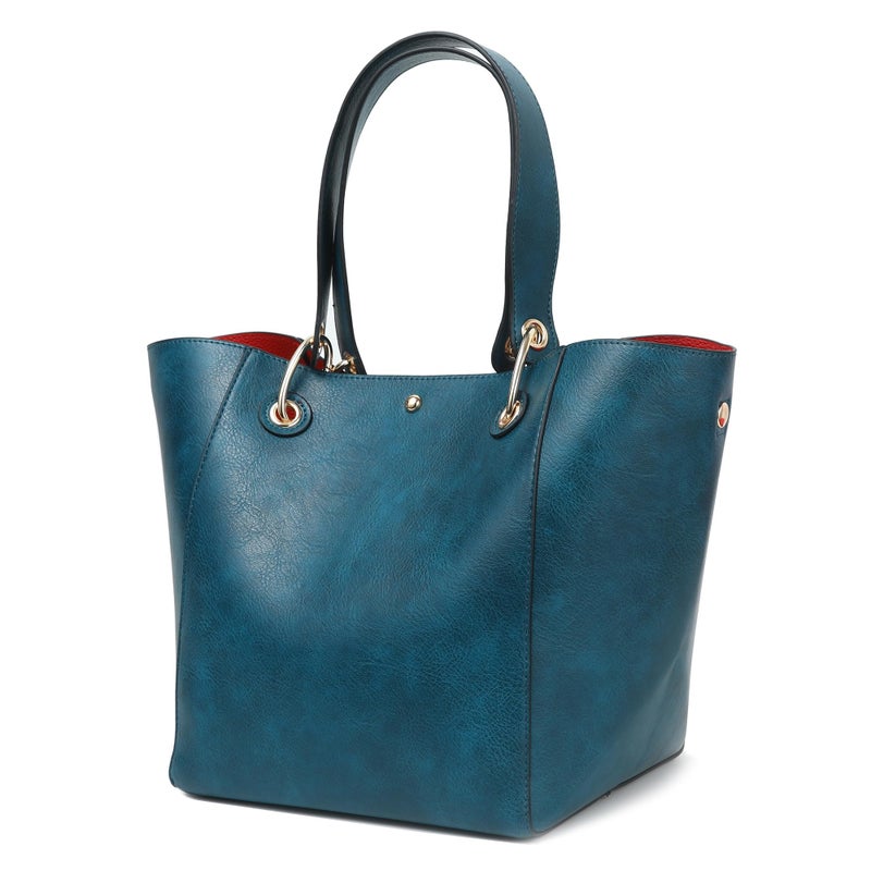 sqlp Large Work Tote Bag for Women Designer Purses and Handbags Big Bucket bags Ladies Travel Crossbody Purse Royal Blue - Image 5