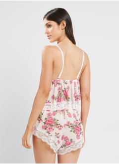 ELLA Floral Chemise & Short Set  - Image 2