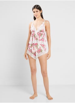 ELLA Floral Chemise & Short Set  - Image 5