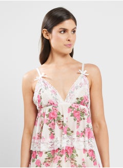 ELLA Floral Chemise & Short Set  - Image 3