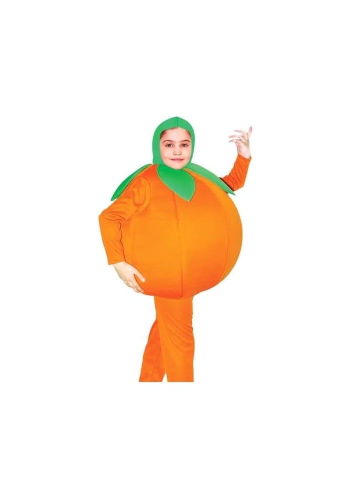 Orange Costume for Kids, Fancy Dress - Image 1
