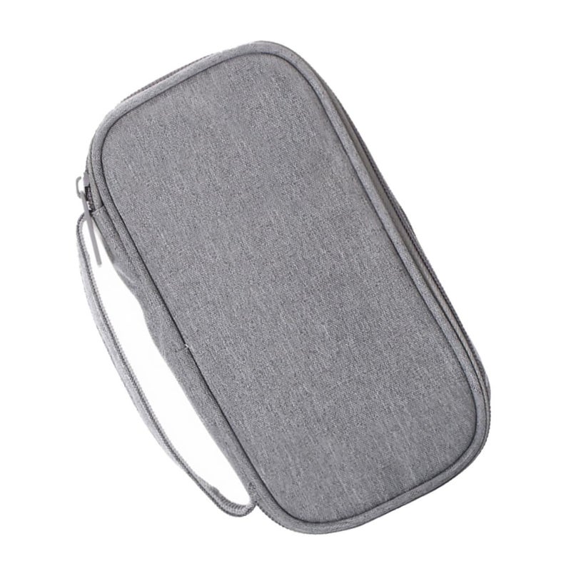 حافظة منظم إلكتروني من قماش أكسفورد لتخزين بنك الطاقة وسماعات الرأس وكابل USB - Image 2