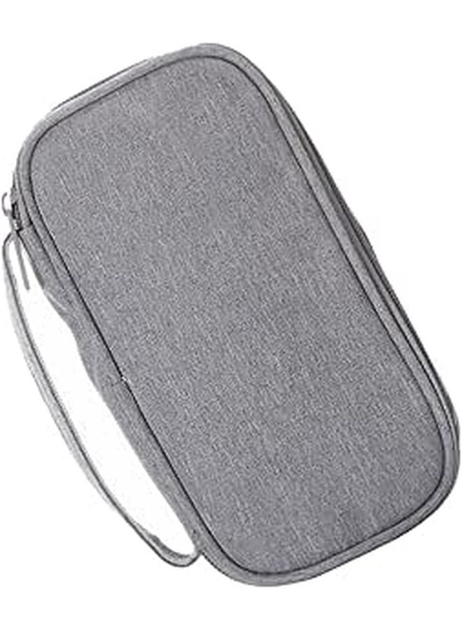 حافظة منظم إلكتروني من قماش أكسفورد لتخزين بنك الطاقة وسماعات الرأس وكابل USB - Image 1