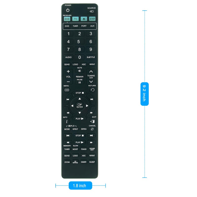ZdalaMit Home Theater System AH59-02131F Replacement Remote Control Compatible with Samsung Home Theater HTZ320 HTTZ322 HTTZ322T HTTZ325 HTZ420 HTZ420T HTTZ422 HTTZ425 HT-Z320 HT-TZ322 HT-TZ325 HT-Z42 - Image 5