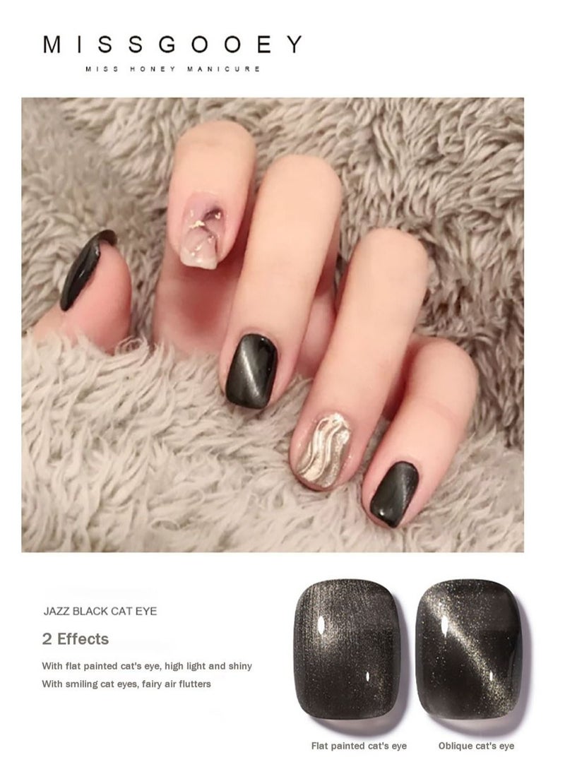 Nail Polish Set Gel Nail Polish Cat Eye Color Change Glitter with Magnetic Stick Kit Super Shiny Color Long Lasting UV LED Needs Quick Drying Magnetic Art Manicure DIY At Home Soak for Women - pzsku/Z74CD0C13E94B034799A0Z/45/_/1676622939/b61e254d-3602-4775-8aa5-1a2680154ad2