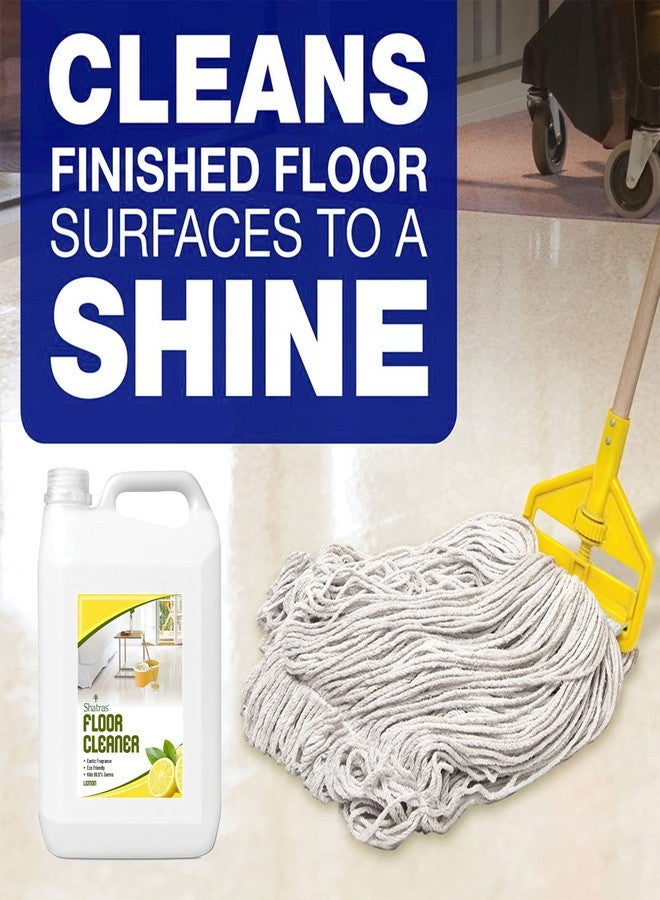 Shatras Disinfectant Surface&Floor Cleaner Liquid Kills 99.9% Germs,Removes Stains,Tile,Floor&Ceramic,Kitchen&Bathroom,Removes Stubborn Stains Fresh Ecofriendly,Skin Friendly,Non-Toxic - Image 2