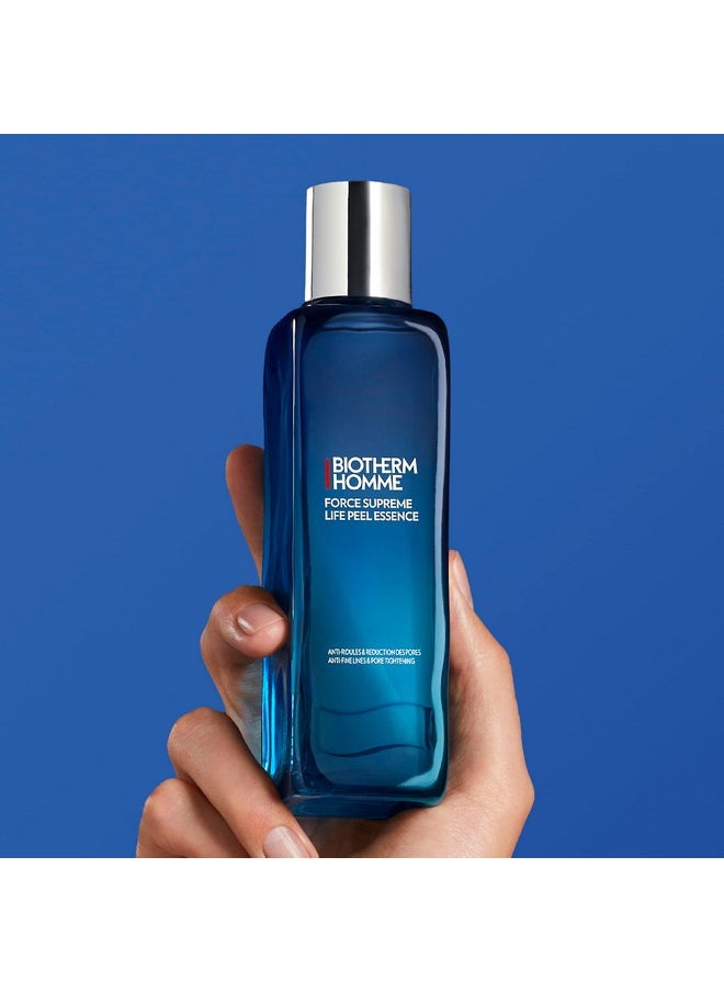 BIOTHERM Biotherm Homme Force Supreme Life Peel Essence, an Anti-Fine Lines & Pore Tightening Peeling for Men with Sensitive Skin, with Peeling Acids, Smoothes and Refines Skin Texture, 5 Fl. Oz  - Image 3