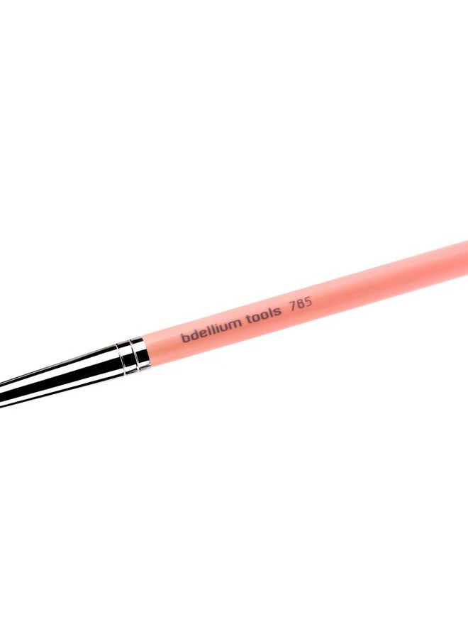 Bdellium Tools Bdellium Tools Professional Makeup Brush - Pink Bambu Series 785 Tapered Blending - With Soft Synthetic Fibers, For Applying Shadow (Pink, 1pc)  - Image 3