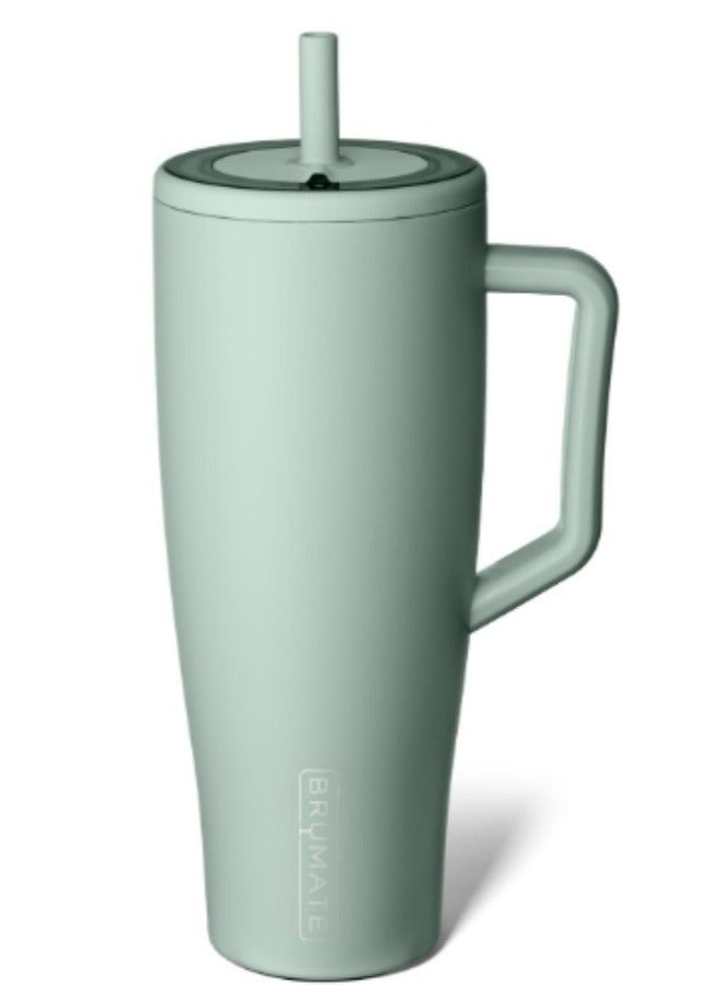 BruMate BrüMate Era 40 oz Tumbler with Handle and Straw | 100% Leakproof Insulated Tumbler with Lid and Straw | Made of Stainless Steel | Cup Holder Friendly Base | 40oz - Image 1
