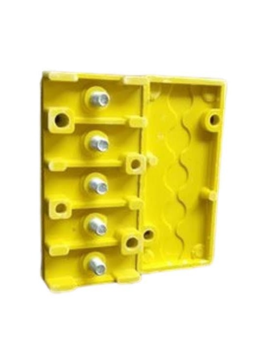 Generic E rickshaw yellow box junction box, Pack of 2pcs  - Image 1
