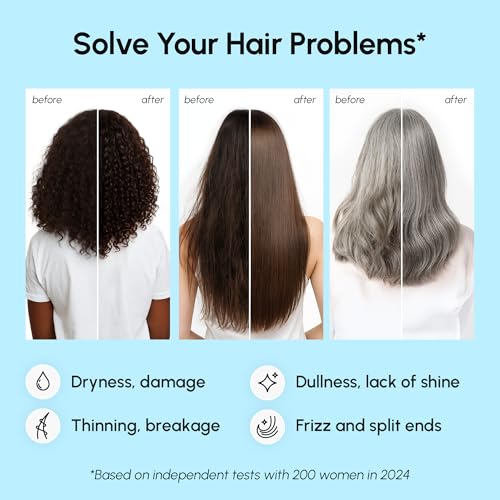 MAREE Hair Oil for Frizzy - Hair Vitamins Keratin Styling Capsules with Jojoba & Argan Oil - Anti Frizz Serum for Women Heat Protectant - Frizzy, Damaged, Dry & Curly - Gotas & Aceite Para el Cabello - Image 4