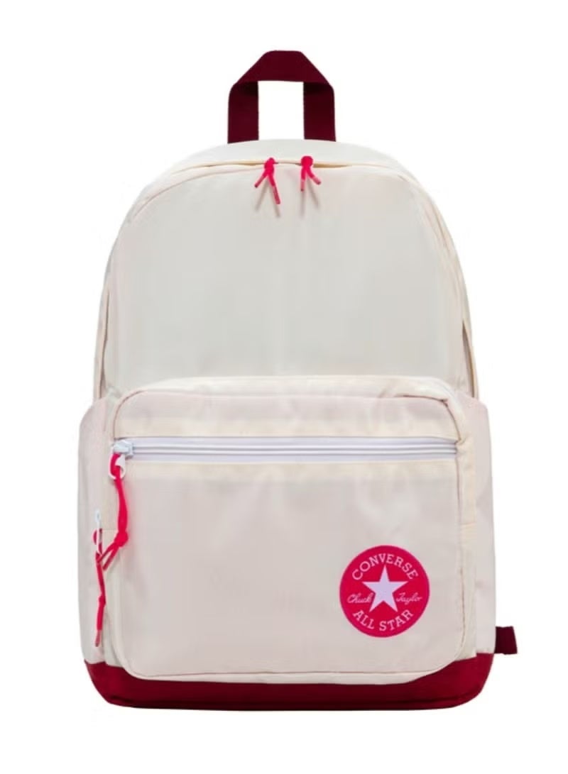 Converse Cream - Colored Backpack with Red Accents - Image 1