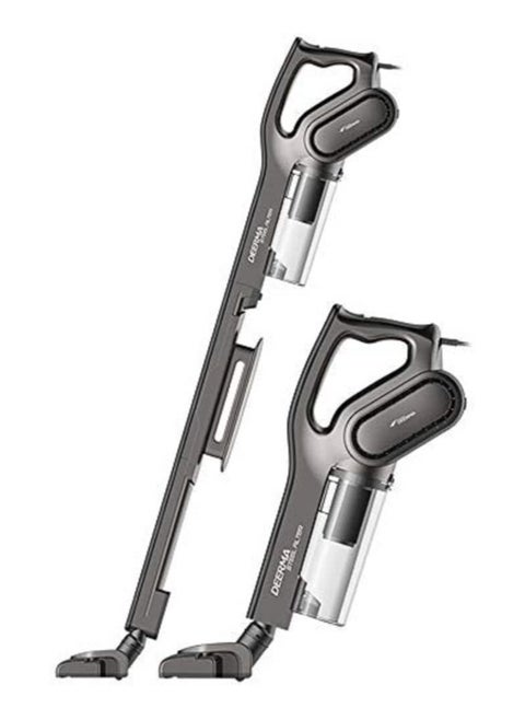 Dx700S 2-in-1 portable vertical vacuum cleaner with large capacity dust box low-noise triple filter dust collector unique and distinctive design latest version gray