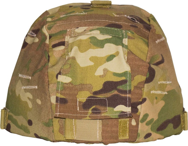 USGI Industries MICH/ACH Tactical Military Helmet Cover | Perfect for Paintball, Hunting, Shooting Gear | Multicam OCP (Small/Medium) - Image 2