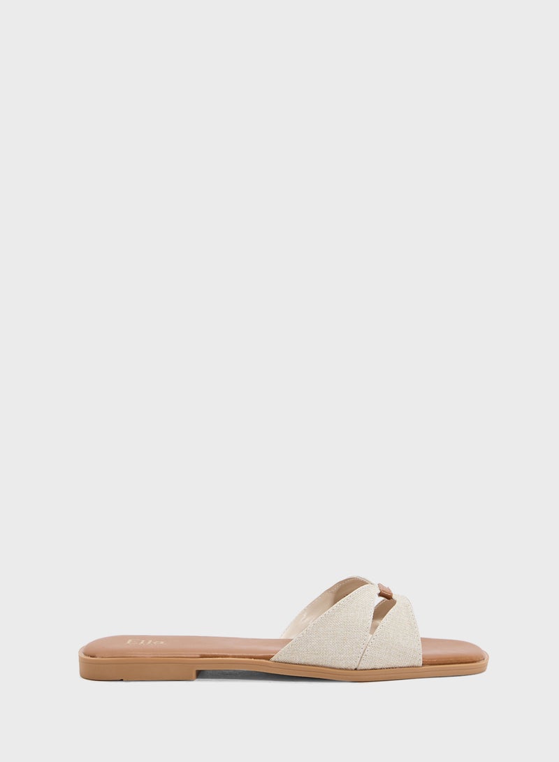 ELLA Ladies Flat Sandal  - Image 1