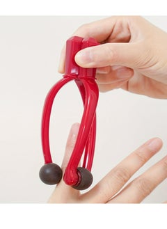 Generic Portable Finger Massager With 3 Rollers - Enhances Blood Flow, Reduces Swelling, Ideal For Arthritis Relief,Hand clip,Migraine And Tension Relief Acupressure Clip - Thumb Acupoint Massage  - Image 5