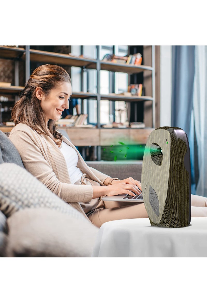 جهاز رش معطر الجو الأوتوماتيكي المتعدد الاستخدامات، يمكن وضعه بشكل مستقل أو تثبيته على الجدار، مثالي للغرف النوم، الحمامات، المكاتب، المطارات، الفنادق. - Image 4