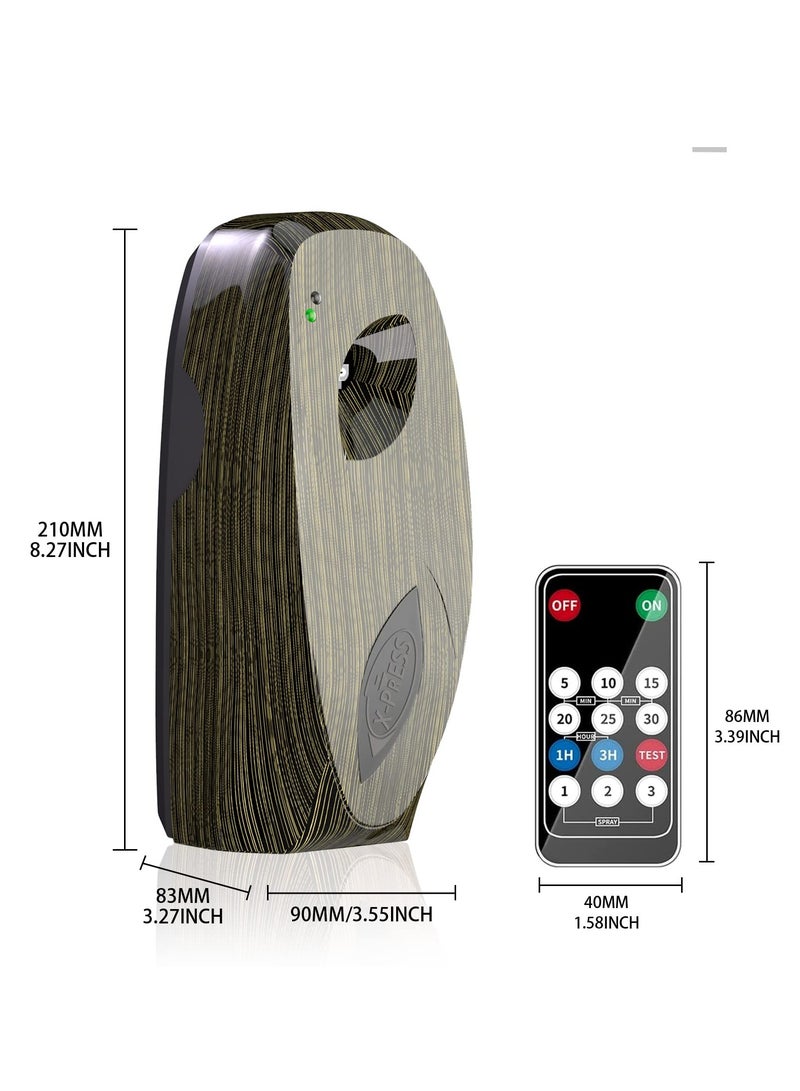 جهاز رش معطر الجو الأوتوماتيكي المتعدد الاستخدامات، يمكن وضعه بشكل مستقل أو تثبيته على الجدار، مثالي للغرف النوم، الحمامات، المكاتب، المطارات، الفنادق. - Image 3