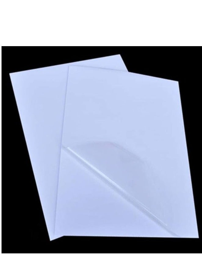 JOJO A4 Transparent Stick Print Inkjet Photo Paper - Image 3