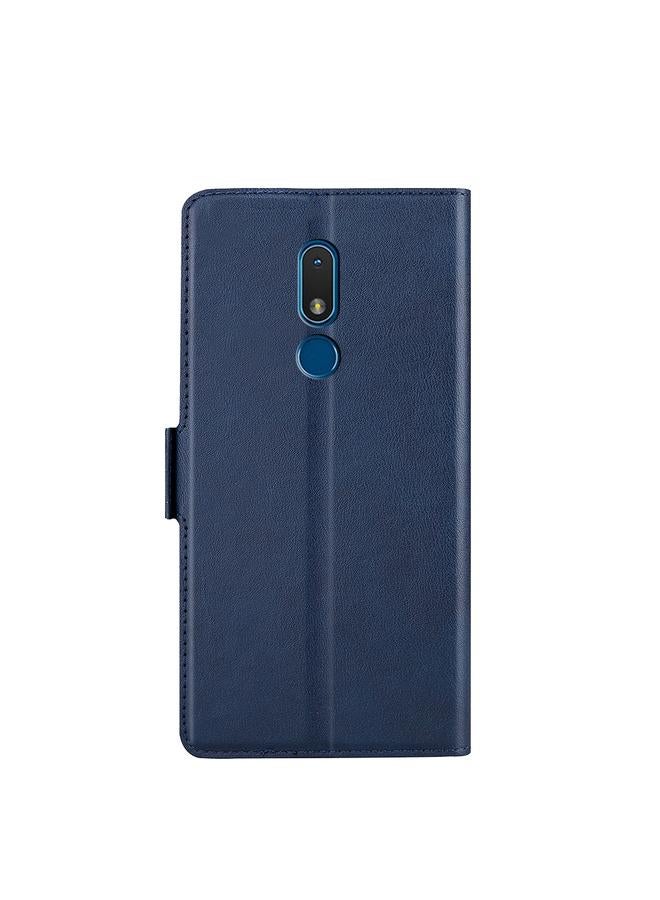 S-TOP Case For Nokia C3 Ultra-thin Voltage Side Buckle PU + TPU Leather Phone Case - Image 3