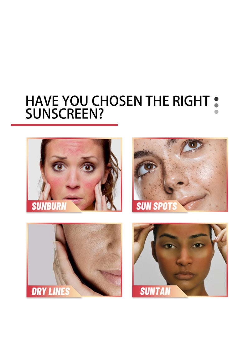 MEDIPEEL MDP+ Peptide 9 Bio Sun Stick Pro Sun Screen Anti Wrinkle Unisex Sun Stick, Peptide 9 Bio Sun Stick SPF50+, Portable UV Protection Sunscreen Stick - Image 2